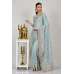 Sky Blue Embellished Wedding Saree