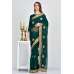 Dark Green Evening Saree