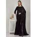 Black Delicately Embellished Pakistani Designer Saree