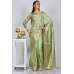 Pista Trendy Banarasi Silk Indian Saree