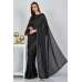 Black Formal Pakistani Designer Saree
