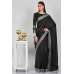 Dark Grey Designer Party Wear Saree