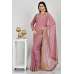 Rose Pink South Indian Style Saree