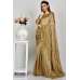Beige Indian Women Party Wear Saree