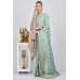 Mint Pink Heavy Embroidered Bridal Ethnic Saree