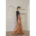 ZACS-607 COPPER SIMPLY ELEGANT PARTY WEAR READY MADE TRADITIONAL INDIAN SAREE