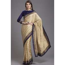 GOLD BANARSI DESIGNER SAREE