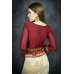 Soft Sunlight & Maroon Ethnic Wedding Saree