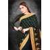 Chive Green Women's Georgette Saree