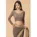 ZACS-713 MOUSE COLOUR ELEGANT PARTY WEAR INDIAN SAREE