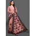 ZAC20-12 CORAL PINK SHINNING INDIAN WEDDING SAREE