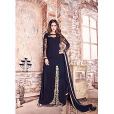 NAVY BLUE MAISHA DESIGNER ANARKALI SUIT 