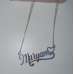Maryam Personalized Stainless Steel Nameplate Necklace