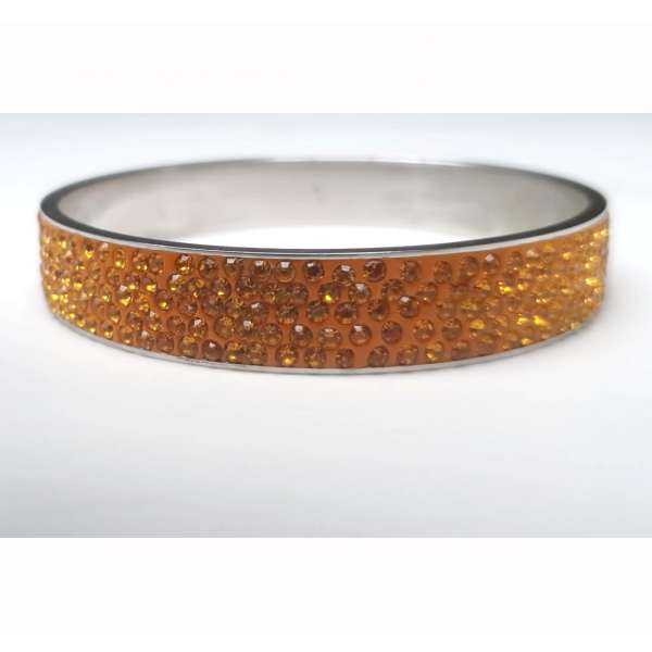 Gold Rhinestone Bangle