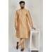 Gold Designer Mens Kurta & Pajama