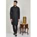 Black Traditional Pakistani Kurta Pajama For Men