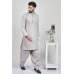 Fawn Embroidered Kurta Shalwar For Men