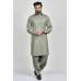 Grey Designer Readymade Men Shalwar kameez