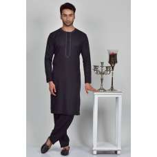 Black Kurta Pakistani Mens Shalwar Kameez Black Kurta Pakistani Mens Shalwar Kameez