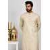Beige Pakistani Mens Kurta Shalwar Set