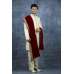 Gold Modern Sherwani Traditional Menswear