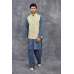 Tailored Fit Cream Waistcoat