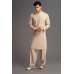 BEIGE CREAM MEN SHALWAR KAMEEZ READYMADE SUIT