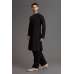 BLACK PAKISTANI KURTA SHALWAR READY TO WEAR SUIT