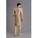 Gold Sherwani Men's Wedding Suit 