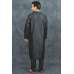 Black Embroidered Indian Mens Kurta Pajama