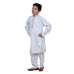 OFF WHITE YOUNG BOYS READY MADE SALWAR SUIT