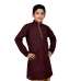 MAROON EMBROIDERED CHIKANKARI KURTA SHALWAR 