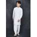  White Kids Boys Readymade Kurta Shalwar Suit