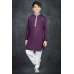 Purple Kids Eid Wear Kurta Shalwar