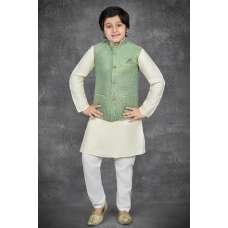 MINT GREEN FESTIVE WEDDINGS KIDS WAISTCOAT MINT GREEN FESTIVE WEDDINGS KIDS WAISTCOAT
