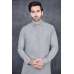 Classic Grey Pakistani Men's Eid Salwar Suit
