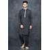 BLACK PAKISTANI MEN'S READYMADE KURTA SUIT