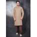 Light Brown Indian Men's Kurta Salwar Suit