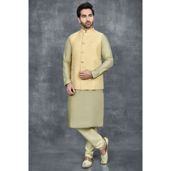 DARK GOLD INDIAN WAISTCOAT
