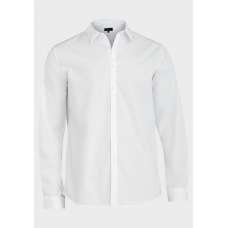 Mens White Classic Collared Designer Shirt