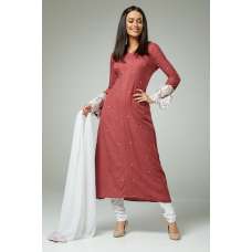 Rose Pink Fancy Pakistani Suit Churidar Dress Rose Pink Fancy Pakistani Suit Churidar Dress