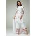 WHITE FLORAL PRINTED DESIGNER READYMADE SALWAR SUIT