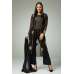 Black Gold Modern Flamboyant Outfit Readymade Suit