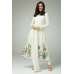 OFF WHITE VOGUE CIRCULAR ANARKALI STYLE INDIAN DRESS