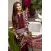 Brown & Green Printed Pakistani Designer Salwar Suit