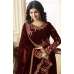 RED SIMAR REENAZ AYESHA TAKIA PARTY WEAR ELEGANT SALWAR SUIT 