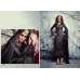 SJ4003B SAJAWAT SERIES GEORGETTE BLACK SALWAR KAMEEZ