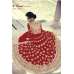 Red Indian Designer Wedding Anarkali Dress