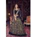 Navy Blue Heavy Embroidered Lehenga