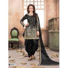 Stunning Black Silk Mirror Work Dress Patiala Punjabi Suit Stunning Black Silk Mirror Work Dress Patiala Punjabi Suit